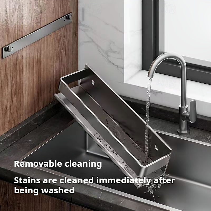 závěsný stojan na kořenky koupelnová nástěnná police, 30/40/50 cm nástěnná skříňka na kořenky nástěnný organizér na kořenky vodotěsný a nerezový organizér na koření 2026 - $28.99 –P2