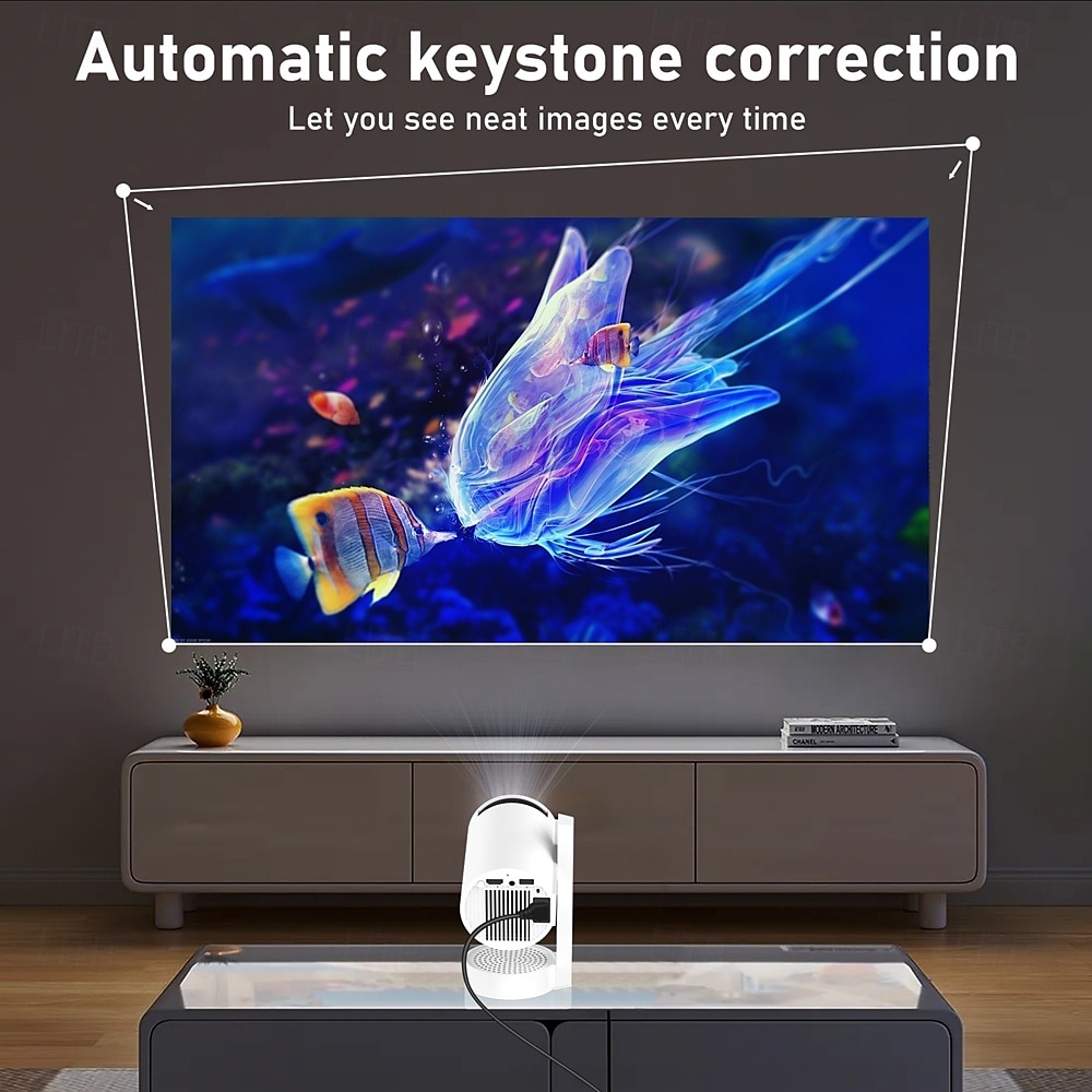 Y3S Home HD Projector Mini Mini Mini Portable WiFi Home Phone Projector Android 13.0 720P (1280  720) 2G16GPre installed YouTube and Netflix WIFI6 2.4/5G dual band WIFI supports Bluetooth and app 2025 - $131.99 –P7