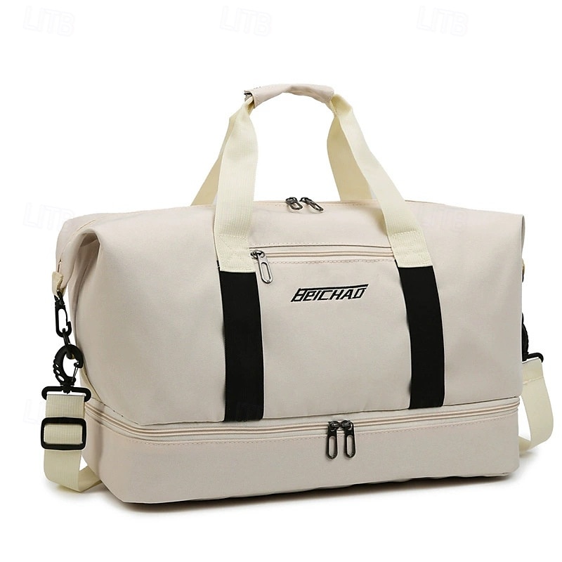 Weekender Bag Travel Duffel Bag with Shoe Compartment, Large Capacity Carry On Tote for Women, Gym Bag with Trolley Sleeve for Short Trips, Business Travel, Overnight, Handbag for Luggage 2025 - $18.99 –P12