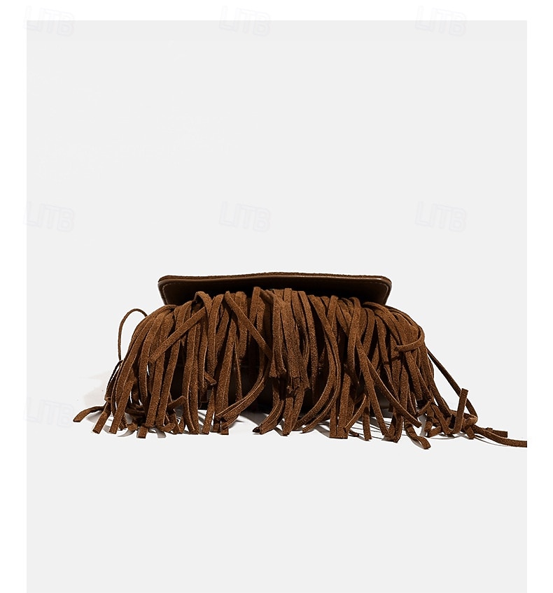 Retro Vintage 1970s Bag Crossbody Bag Hippie Fringe Women's Party Casual Daily Pride Parade Adults' Bag 2025 - $43.99 –P4