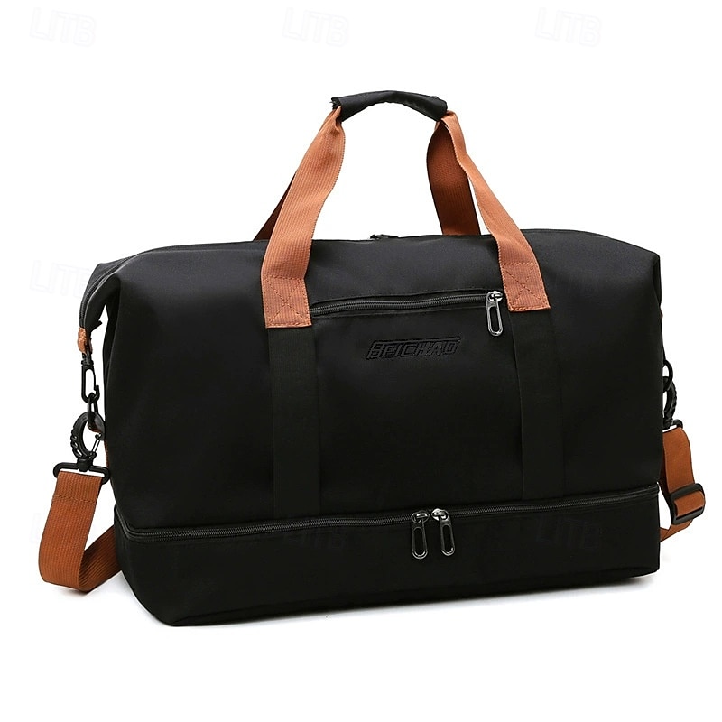 Weekender Bag Travel Duffel Bag with Shoe Compartment, Large Capacity Carry On Tote for Women, Gym Bag with Trolley Sleeve for Short Trips, Business Travel, Overnight, Handbag for Luggage 2025 - $18.99 –P10