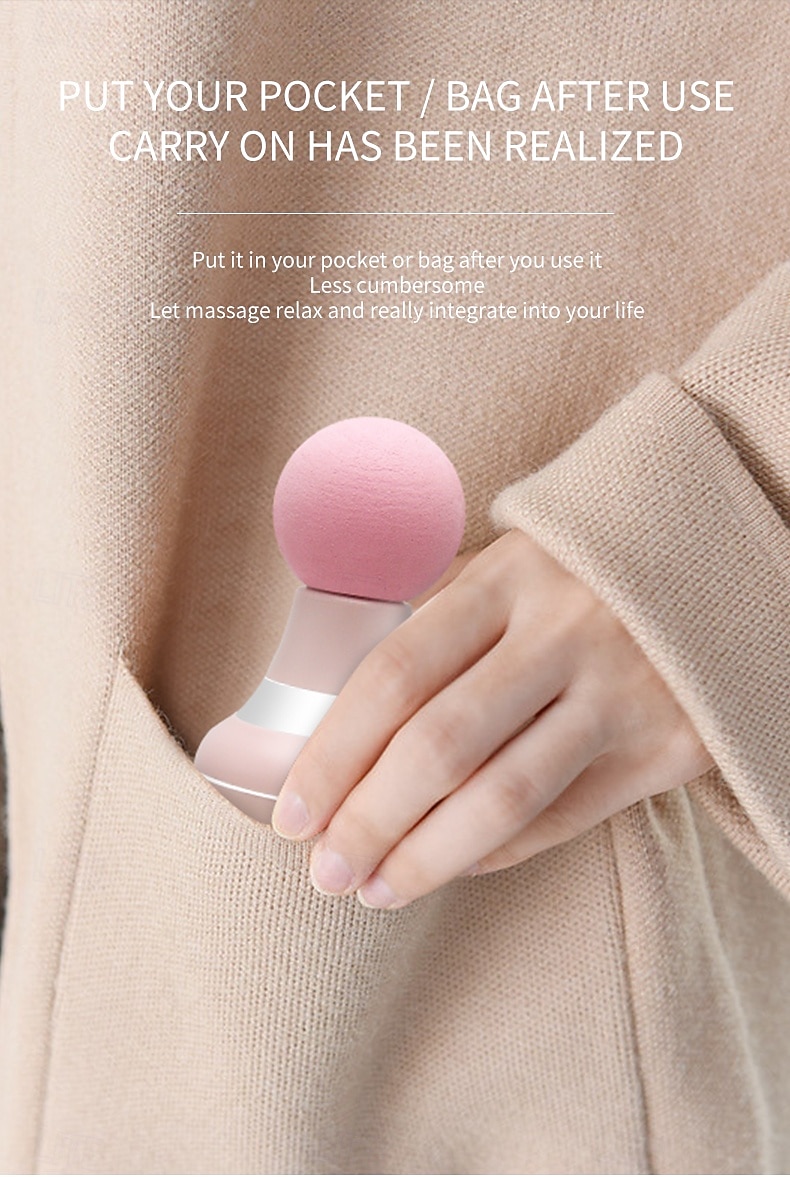 Portable Mini Massage Gun USB Rechargeable Deep Tissue Massager with Multiple Speeds for Full Body Muscle Relaxation​ 2025 - $22.99 –P5