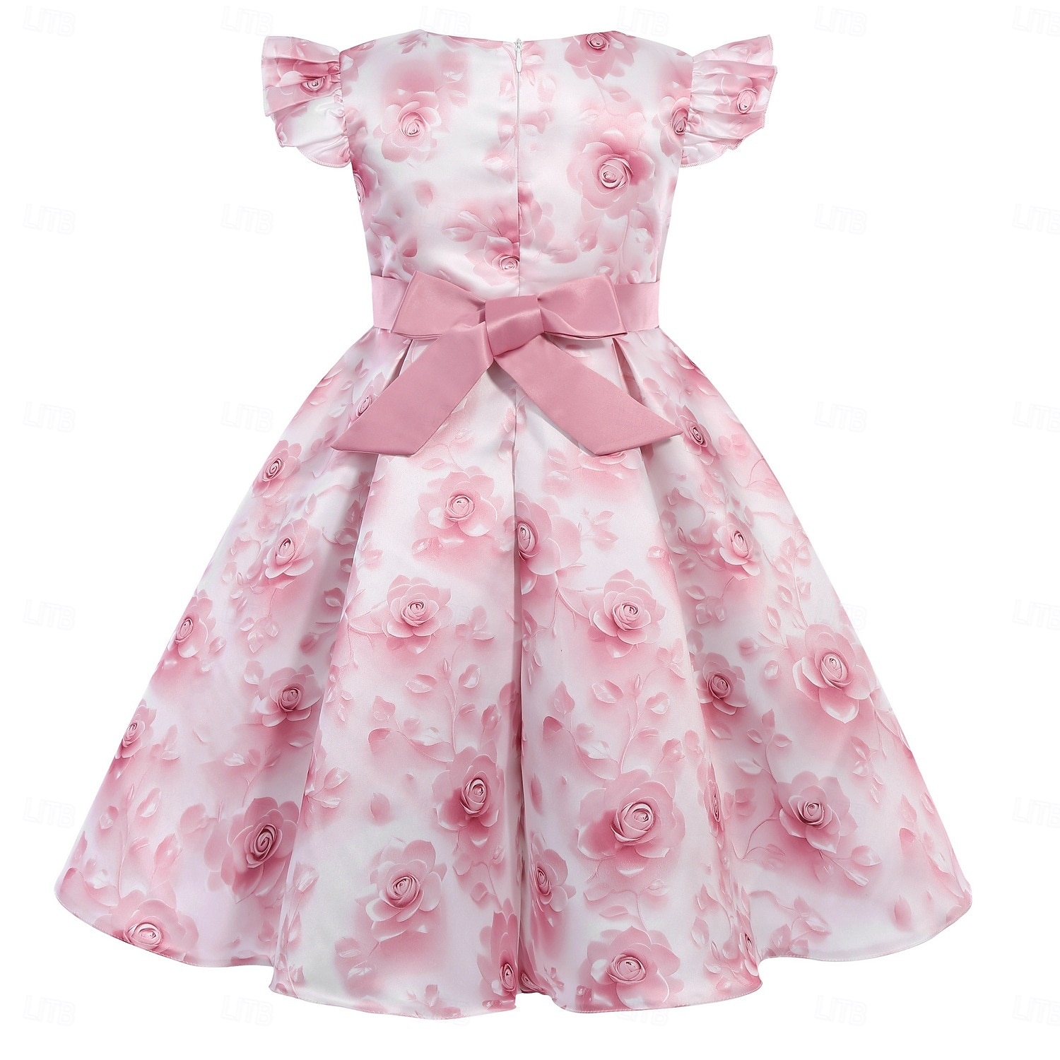 Kids Girls' Party Dress Solid Color Graphic Sleeveless Performance Special Occasion Princess Sweet Polyester Party Dress Summer Spring kids Pink Blue Brown 2026 - $34.99 –P2
