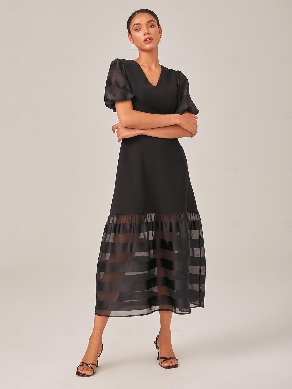 Femmes Noir Été Élégant Quotidien Fête XS S M de 2026 ? $86.99 –P7