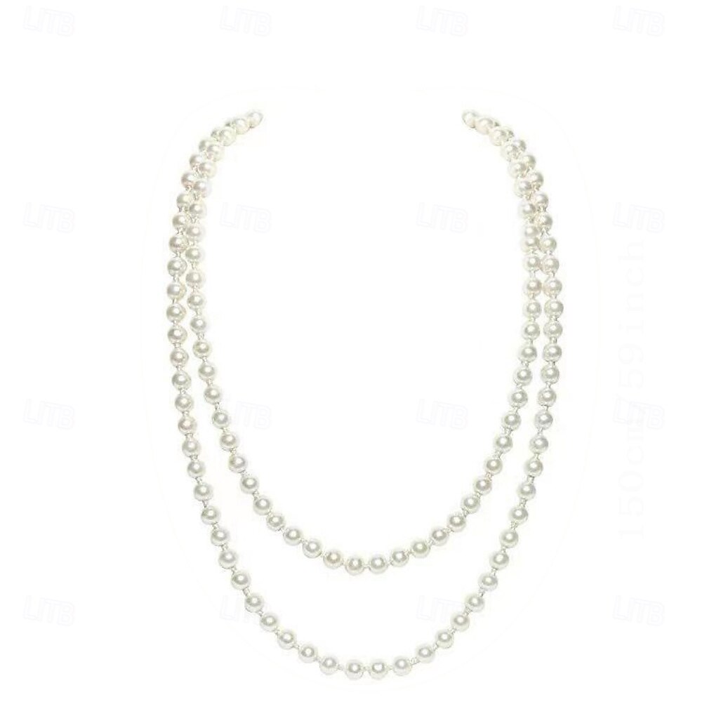 1920-as évek A nagy Gatsby Flapper fejpánt Gyöngyös karkötő Fülbevaló A nagy Gatsby Toll Retro Csillogó glitter Kristály / Strassz Női Farsang Valentin nap Álarcos mulatság Party estélyi viselet 2025 - $24.99 –P8