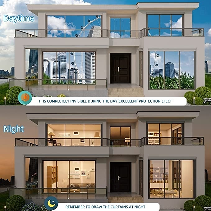 Window Film, Privacy Glass Sticker for Heat Insulation, Anti-Peeping Sunshade, UV Protection for Balcony and Home 2025 - $7.99 –P12