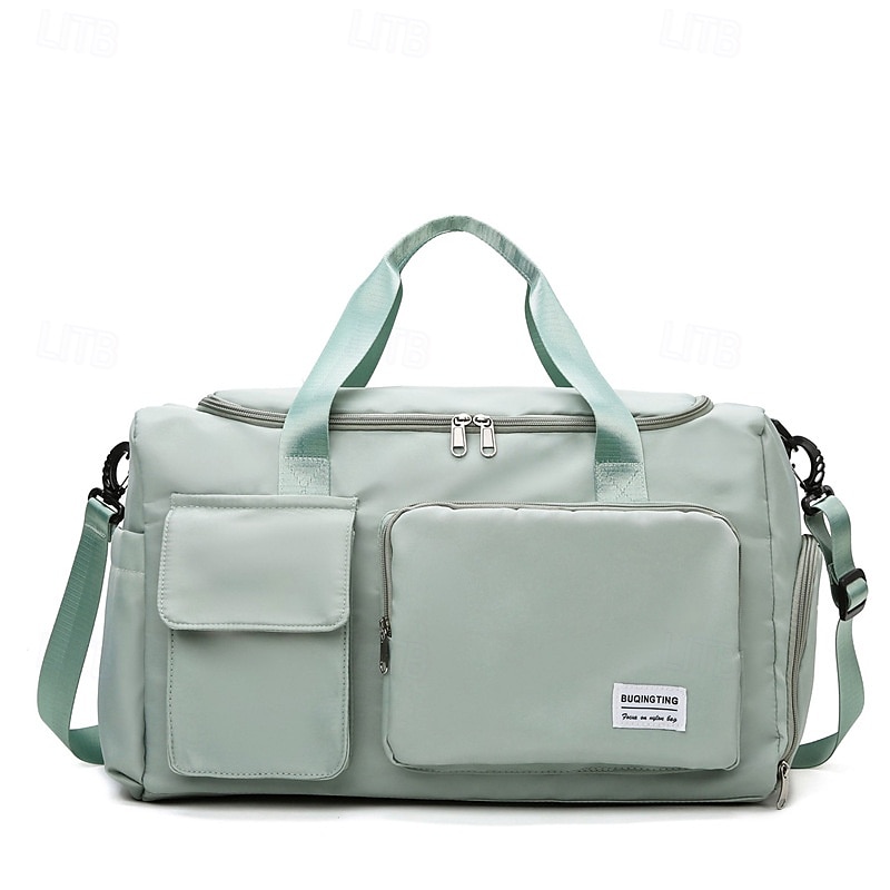 Bolsa de viagem de fim de semana, bolsa esportiva com compartimento para sapatos, bolsa de ginástica com compartimento para roupas molhadas e secas para mulheres e homens, bolsa de ombro de grande de 2025 por $20.99 –P9