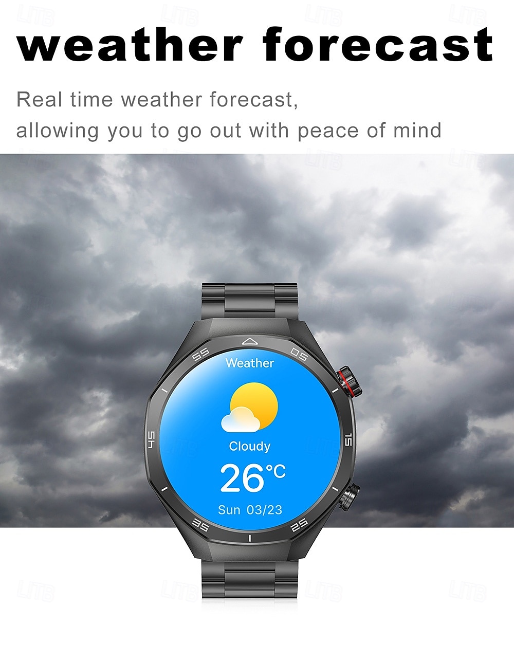 IMOSI Men's Smart Watch 1.52 Bluetooth Call Music Sport Heart Rate Monitor 400mAh Battery Compatible with Android & iOS 2025 - $56.99 –P16