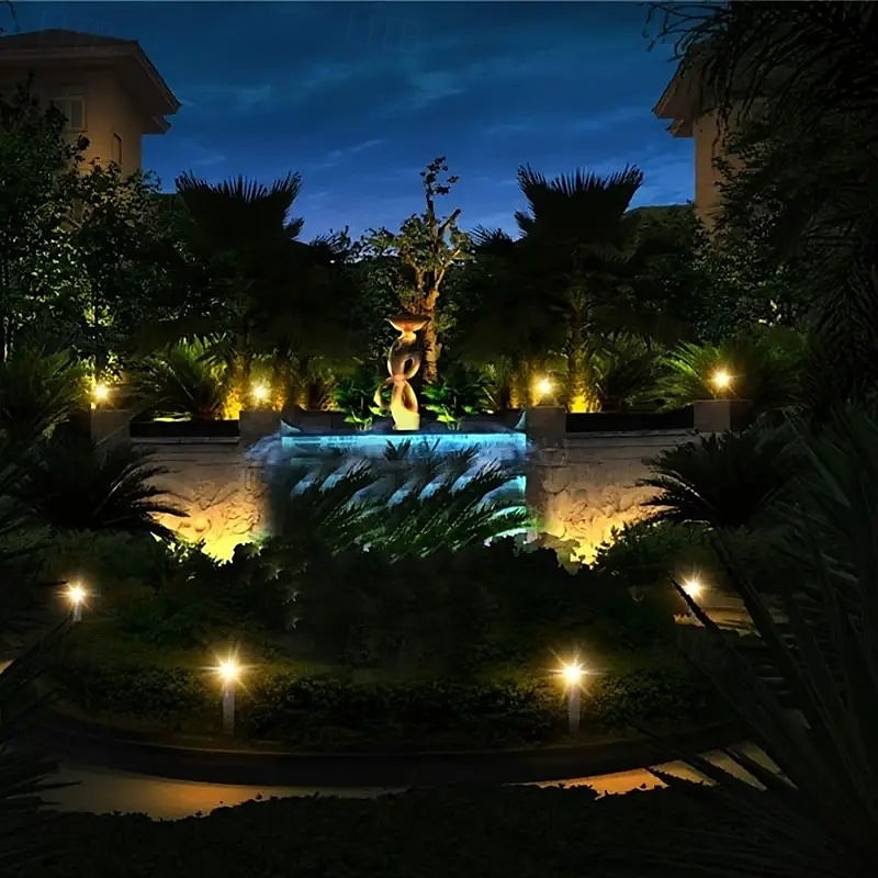 reflector solar cu LED IP65 proof 1/2/3 capete proiector subacvatic pentru piscină grădină gazon pădure iaz calea decor peisaj 2025 - $47.27 –P9