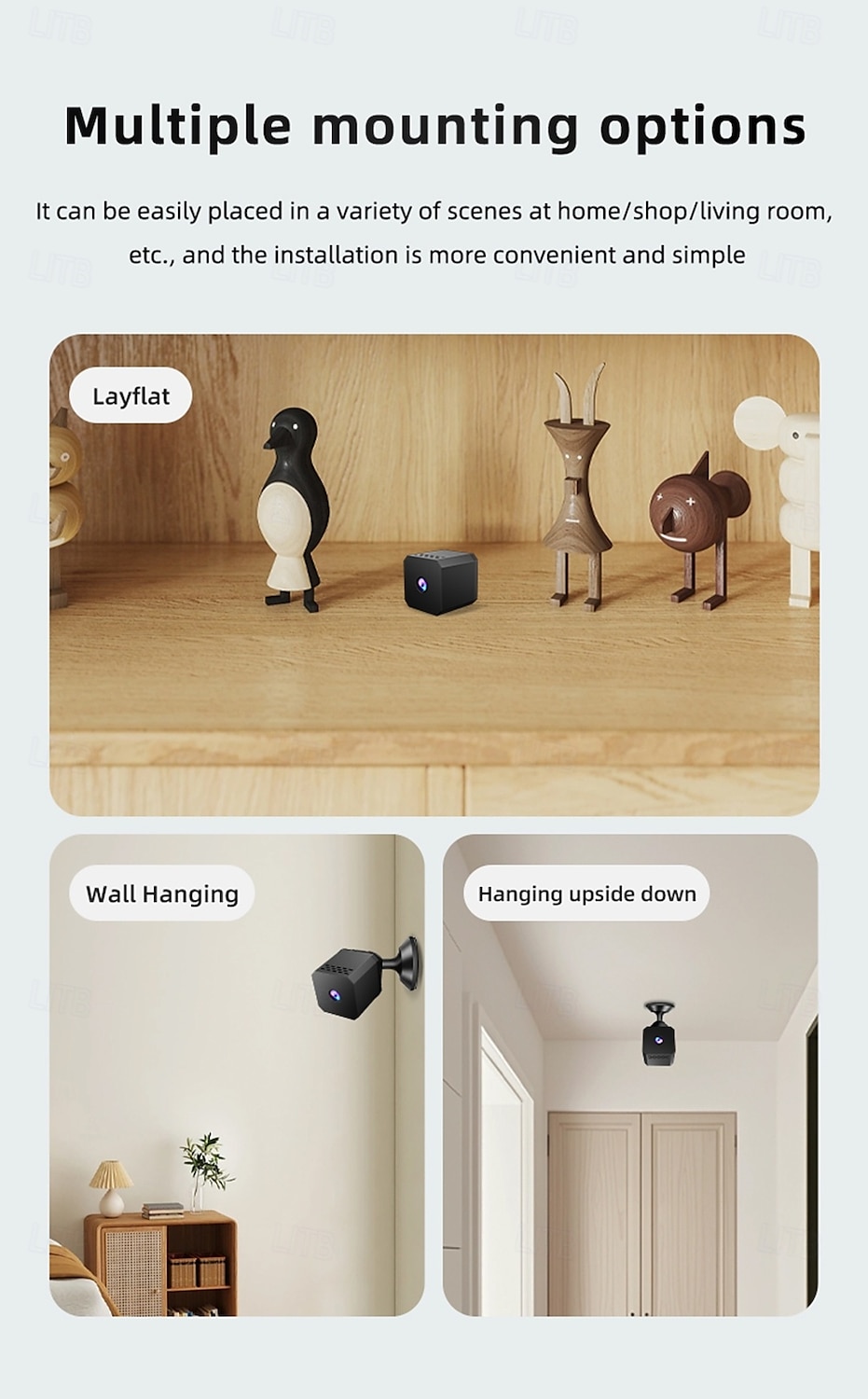 F1 WiFi HD Night Vision Home Camera Wireless Intelligent Security & Sports Cam for Indoor Monitoring 2025 - $25.99 –P10