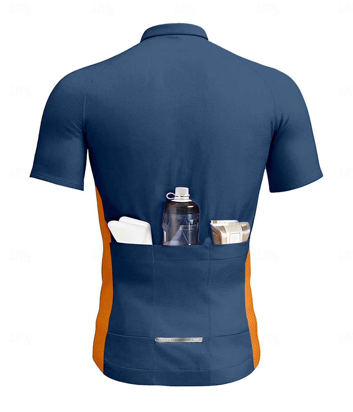 Hombre Maillot de Ciclismo Graphic Bloque de color Letra y Número Manga Corta Bicicleta Maillot Camiseta con 3 bolsillos traseros Filtro Solar Resistente a los rayos UV Secado rápido Bandas 2025 - $30.99 –P2