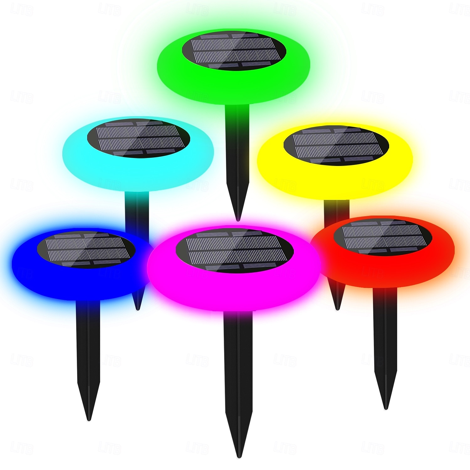 1 قطعة مصابيح LED تعمل بالطاقة الشمسية في الهواء الطلق مقاومة للماء RGB ضوء ملون ضوء حمام السباحة مقبس أرضي مزدوج الغرض تصميم منفصل IP65 مقاوم للماء فناء حديقة مسار حمام السباحة نافورة المناظر 2025 - $26.99 –P3