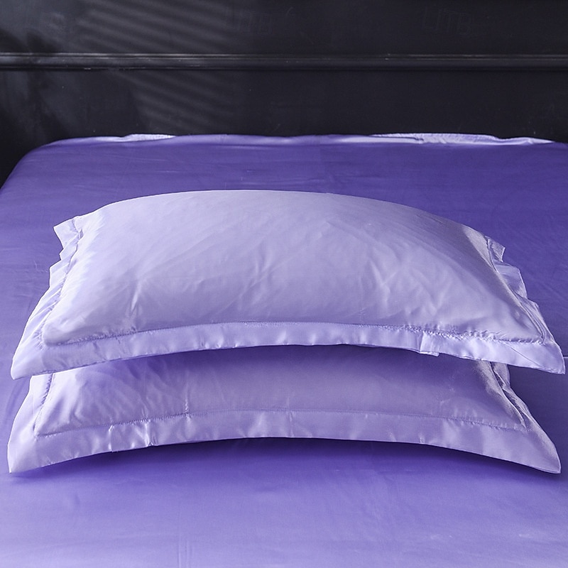 Washed Silk Pillowcase Single Satin Imitation Silk Pillowcase 2025 - $13.99 –P1