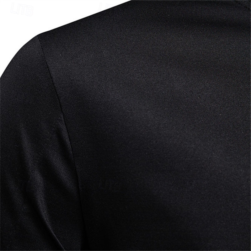 Men's T Shirt Henley Shirt Tee Short Sleeve Shirt Short Sleeve Crewneck Summer Plain Fashion Designer Basic Plain Vacation Street Going out Apricot Black White Top Tee for Men 2025 - $19.99 –P11