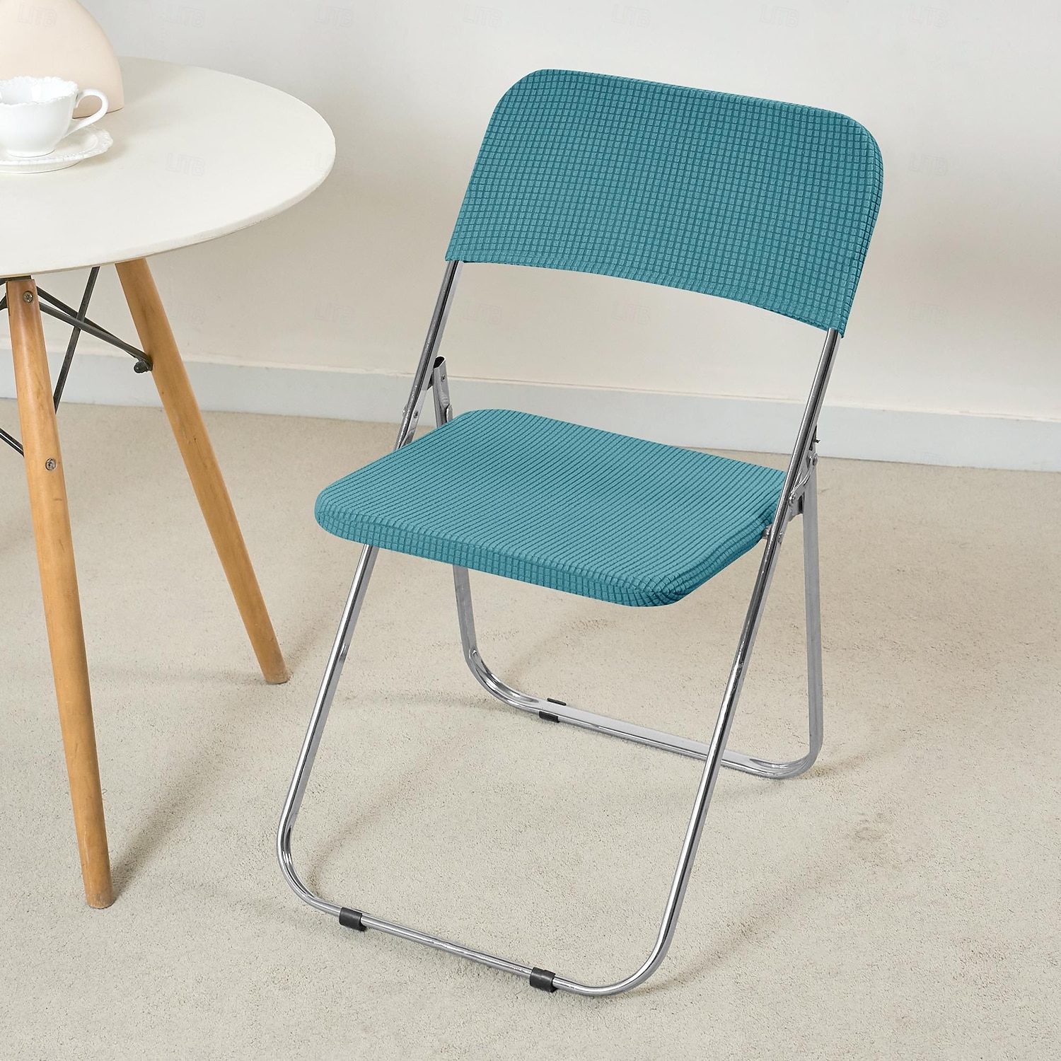 Coprisedia pieghevole in jacquard da 2 pezzi/set: elegante e resistente, per uno stile e una protezione migliori, perfetto per pranzi o eventi. del 2025 a $23.99 –P2