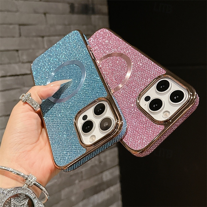 telefono Custodia Per Apple AirTag iPhone 16 Pro Max Plus iPhone 15 14 Pro Max Plus iPhone 13 12 Pro Max Copertura Posteriore Custodia ad adsorbimento magnetico Magnetico Supporta la Ricarica del 2025 a $21.99 –P3