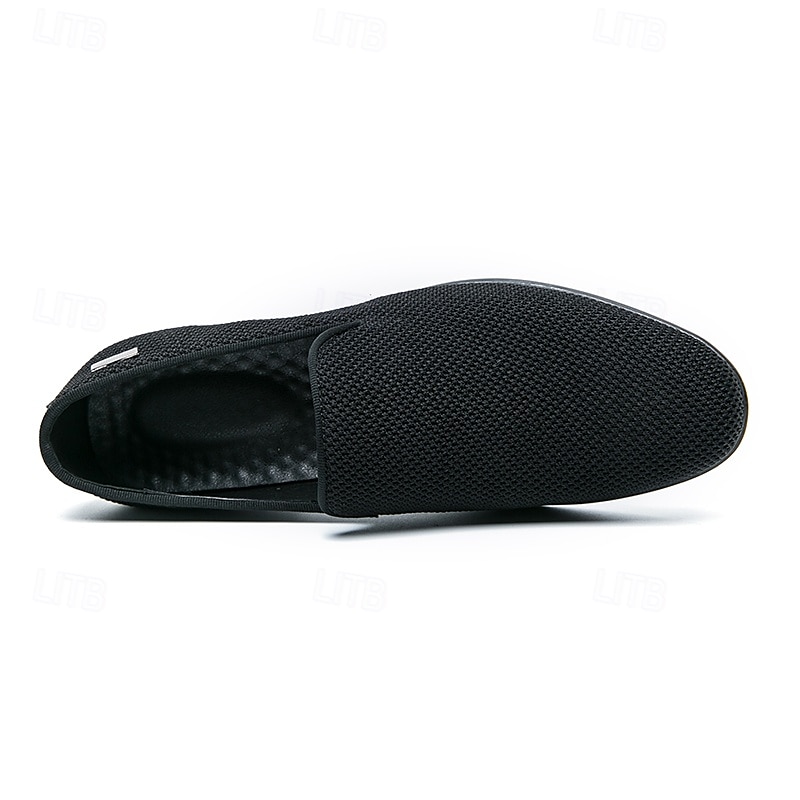 Heren feloranje ademende mesh loafers – casual prom party instappers voor zomerse evenementen 2025 - $34.99 –P7