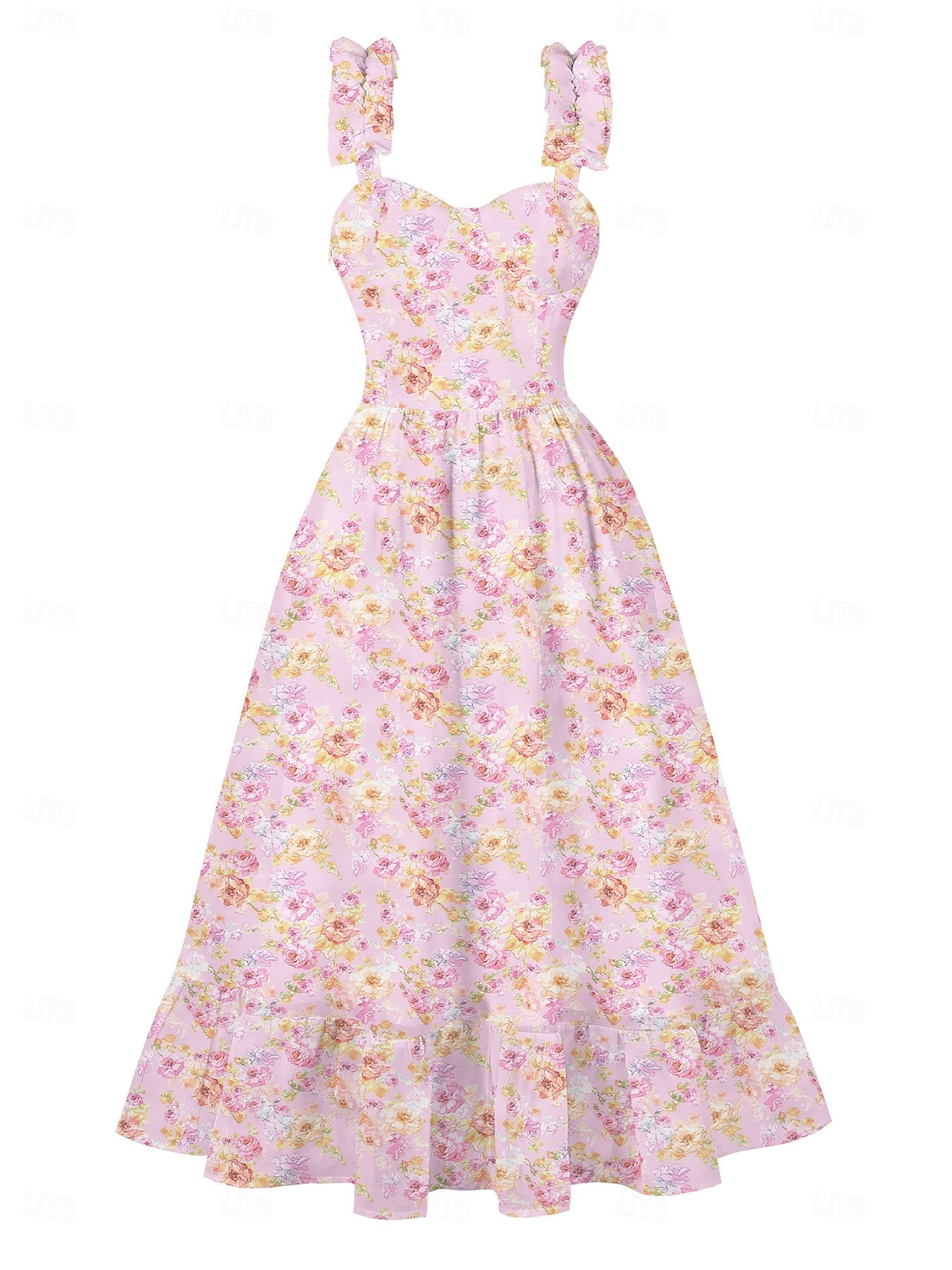 Retro Vintage 1950s Dress Swing Dress Floral Women's Carnival Masquerade Daily Wear Bachelorette Party Adults' Dress Homecoming Dresses 2025 - $43.99 –P8