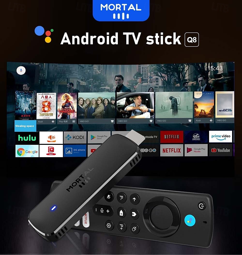Android 14 Smart TV Stick 4K HDR10 Voice Remote Dual Band WiFi Bluetooth H313 Streaming Media Player 2025 - $63.99 –P3