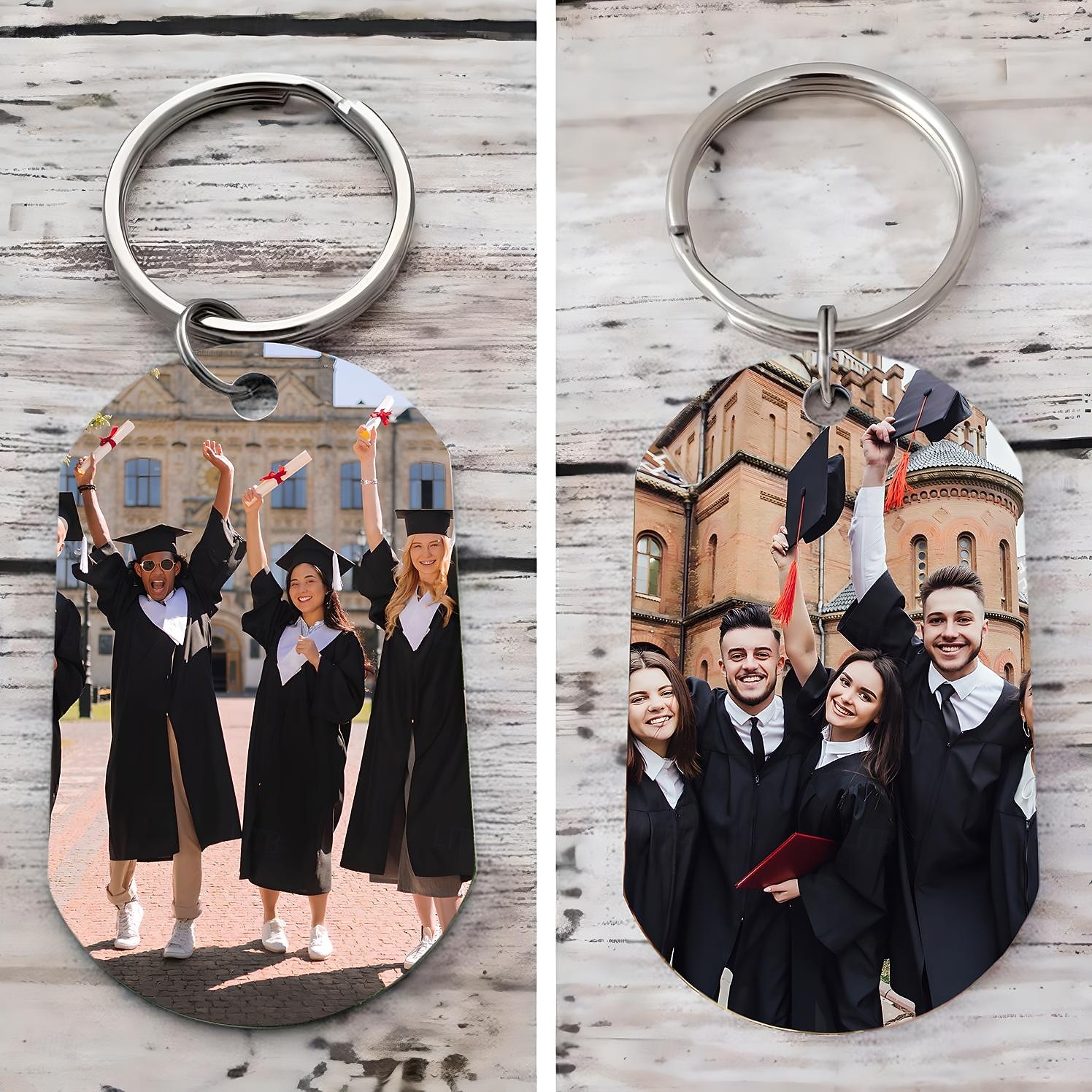 portachiavi regalo di laurea personalizzato portachiavi con foto bifacciale regalo di nozze personalizzato per coppia ciondolo in acciaio inossidabile ornamento regalo per fidanzato fidanzata animale del 2025 a $14.99 –P1