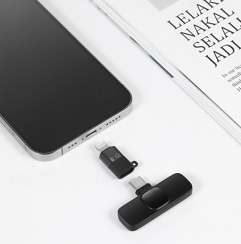 Wireless Lavalier Microphone for iPhone and Android, USB-C Mini Microphone with Noise Reduction, Perfect for Recording, Vlogging, YouTube, TikTok, Podcasts, and Interview Video 2025 - $19.99 –P10
