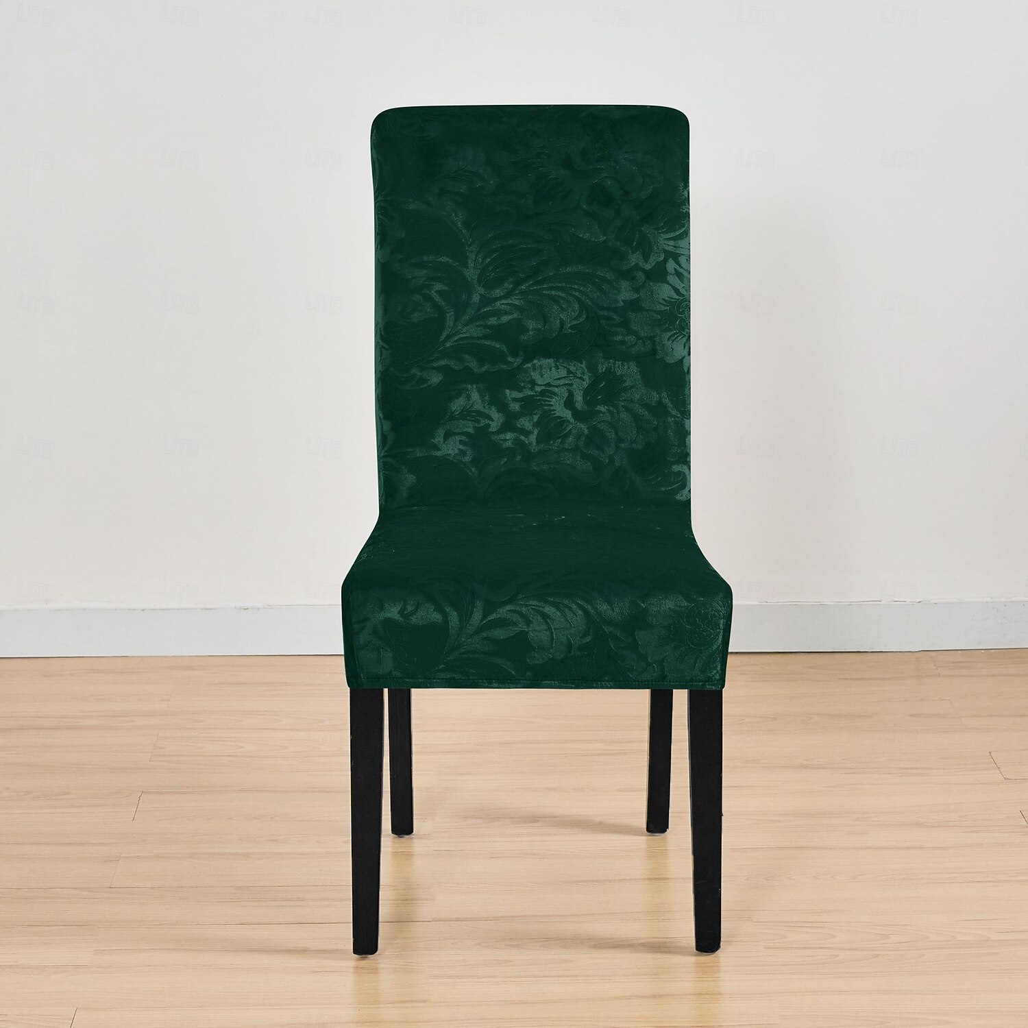 2 fundas elásticas de terciopelo para silla de comedor, fundas protectoras para silla con banda elástica para comedor, ceremonia de boda, banquete, decoración del hogar. 2025 - $27.99 –P4