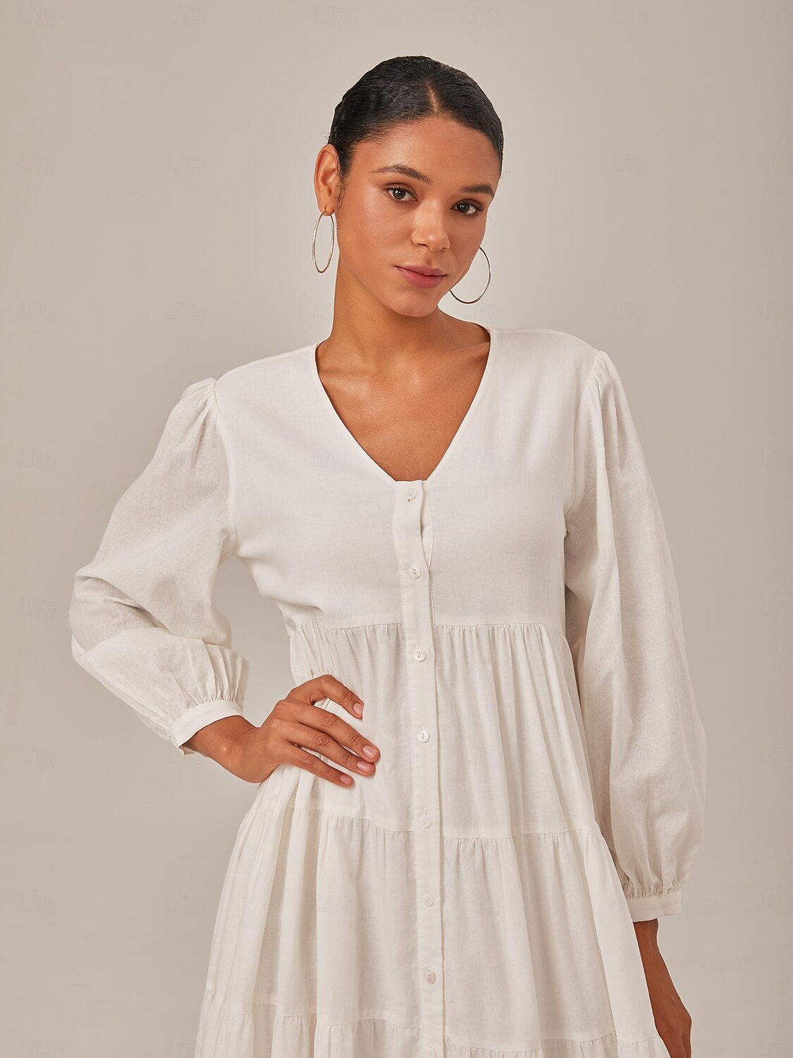 Жен. Женский Черный Лето Весна Осень Элегантный стиль Отпуск Один размер 2026 - $14.99 –P3