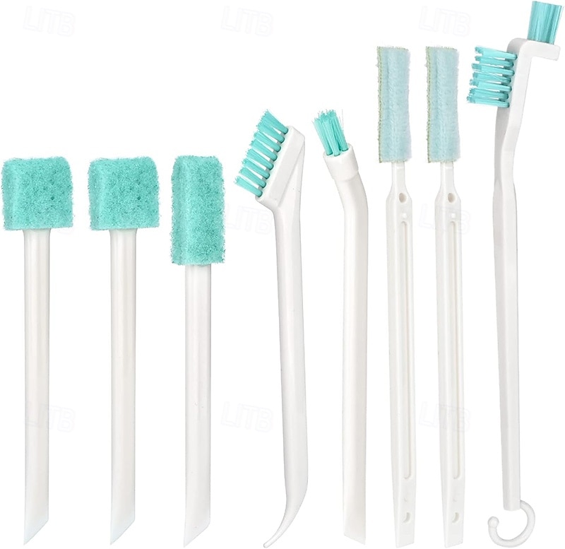 8pcs Crevice Cleaning Brushes Tool for Household Use Small Cleaning Brush Tight Spaces Tiny Cleaning Brush Mini Parts Humidifier Toaster 2025 - $8.99 –P7