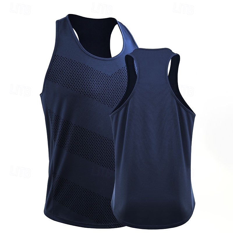 Herr Linne Undertröjor Ärmlös tröja Ärmlös Rund halsringning Sommar Slät Mode Designer Semester Gata Utekväll Svart Rubinrött Blå Topp t-shirt för män 2025 - $16.99 –P2