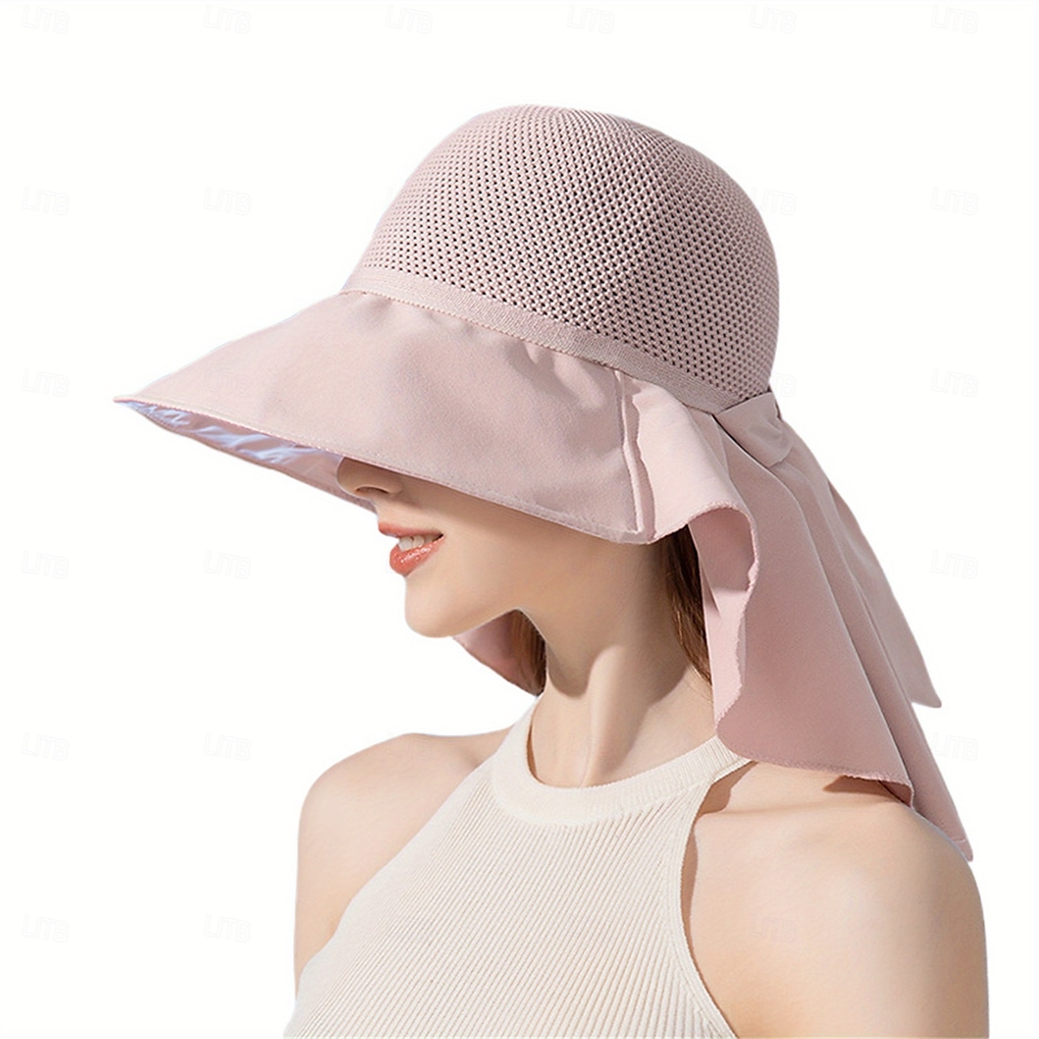 Women's Foldable Wide Brim Sun Hat with Neck Flap - UV Protection Cotton Beach Hat for Outdoor Hiking, Picnics & Summer Activities, Hiking Accessory | Foldable Hat | Breathable Fabric, Camping Gear 2025 - $25.99 –P3