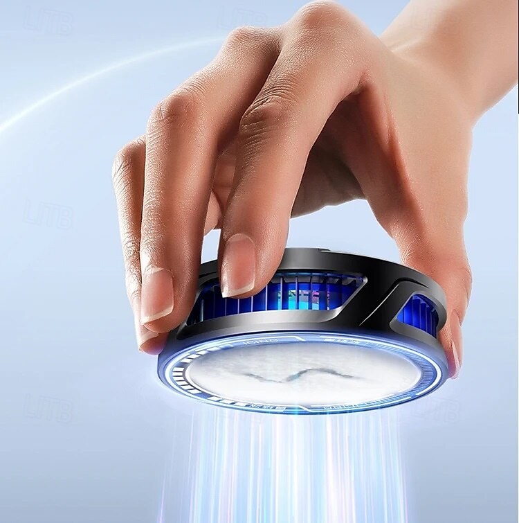 SL25 mobiele telefoonkoeler 15W magnetische en clip-on halfgeleiderradiator met RGB-licht voor gaming 2025 - $38.99 –P3