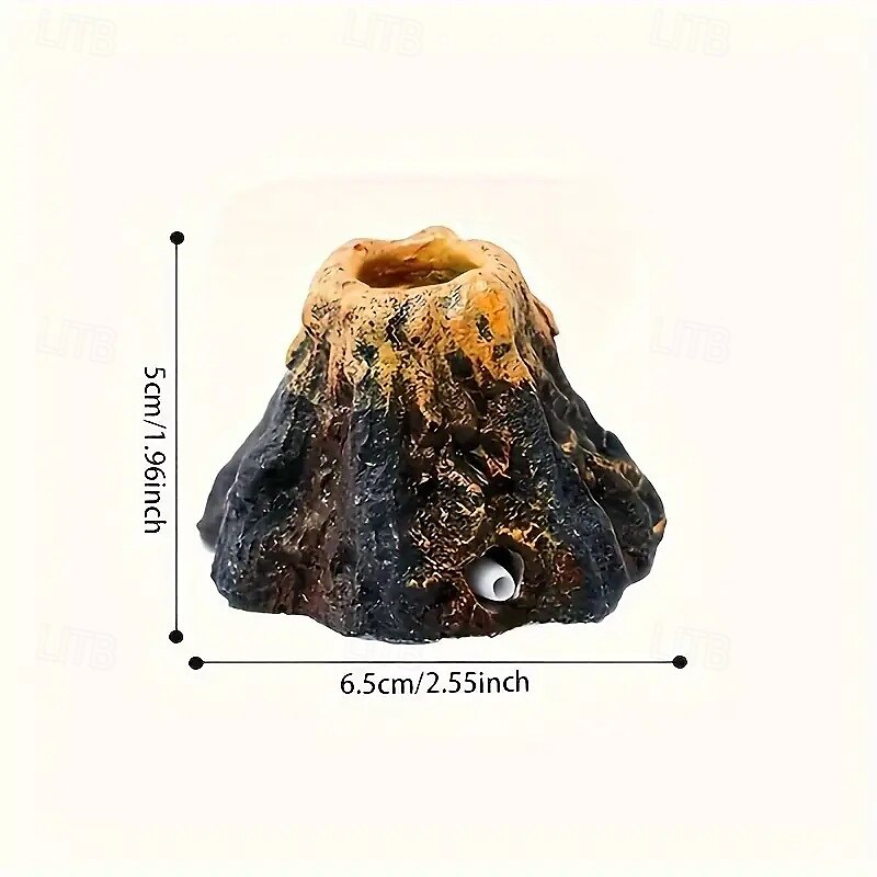2025年 1 火山水槽装飾 輝く石の美的装飾と酸素を高める美的装飾 小型水槽用 すべての水生ペットに適しています  コレクション – $15.49 –P8