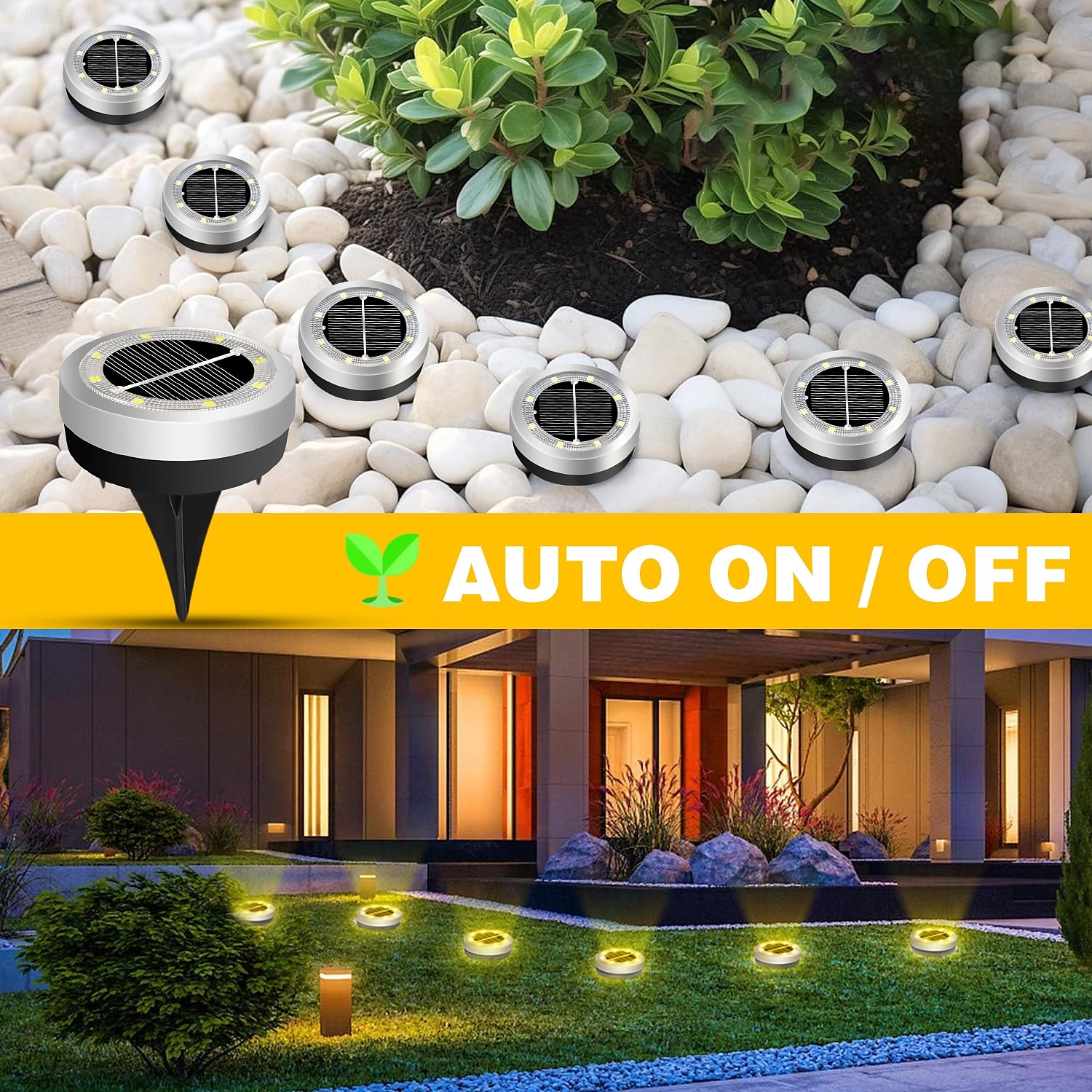 1st 5 W Skulptur och landskapsljus Vattentät Varmvit Kallvit 1.2 V 1 LED-pärlor 2025 - $8.49 –P8