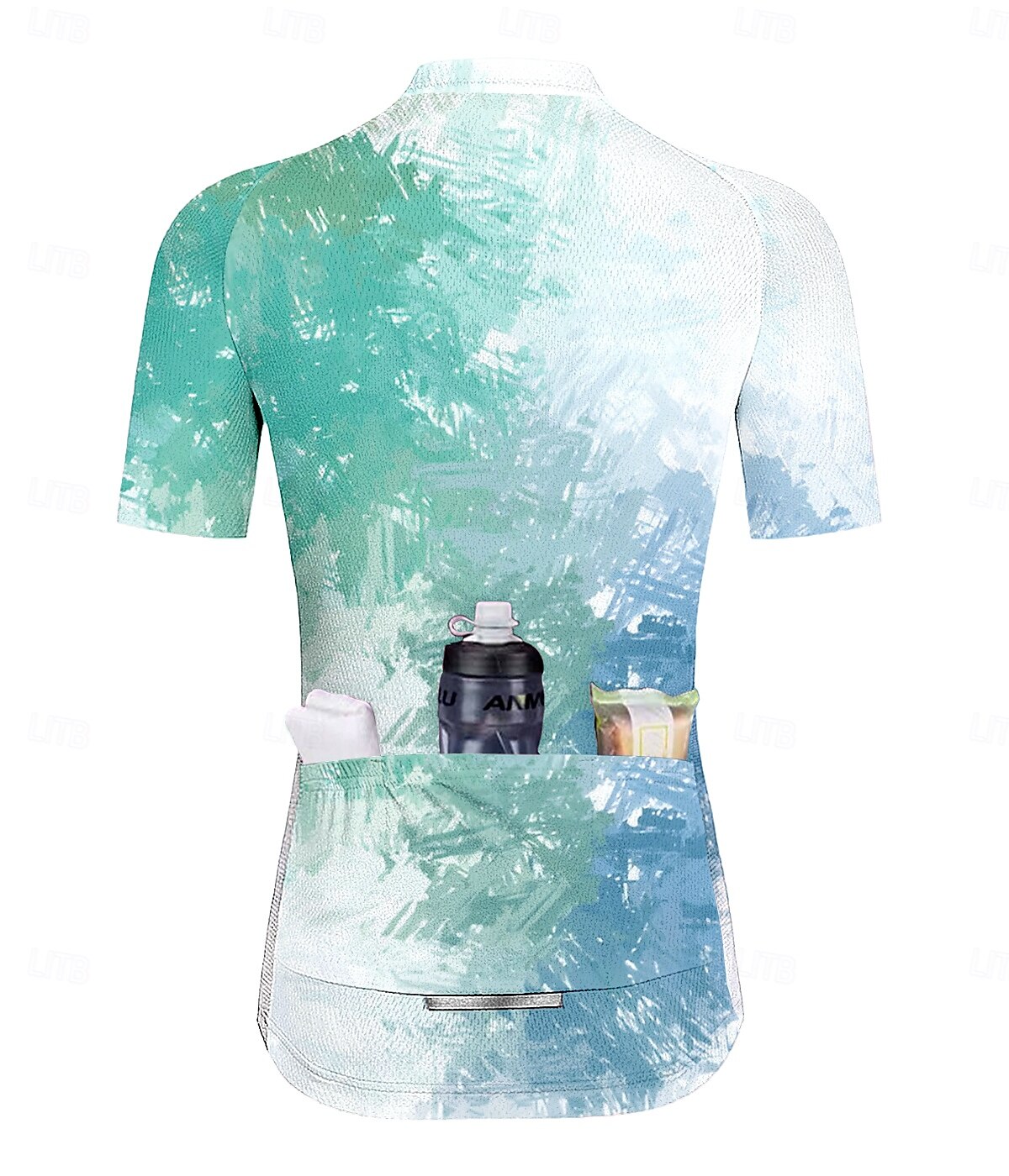 Femmes Maillot de cyclisme Manche Courte Cyclisme Maillot Top avec 3 poches arrière Écran solaire Résistant aux UV Respirant Séchage Rapide Vert Des sports Vêtement Tenue de 2025 ? $23.19 –P2