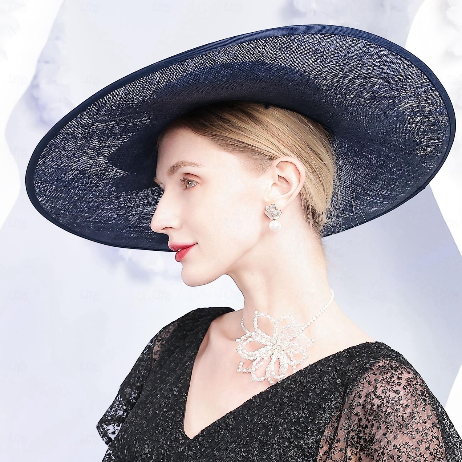 tyylikkäät makeat pellavahatut, joissa on jousisolmu häät / juhla / iltapäähine / erikoistilaisuus / toimisto  & ura / rento / syntymäpäivä / uusi vauva / kiitos / valmistuminen / onnittelut / 2026 - $97.99 –P8