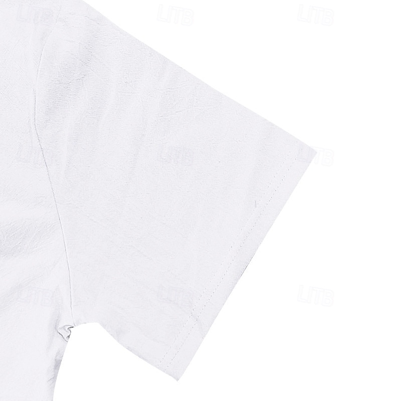 Herren Hemd Leinenhemd Popover-Hemd Freizeithemd Baumwollhemd Einfach Urlaub Straße Schwarz Weiß Gelb Marineblau Kurzarm Mit Kapuze Sommer Bekleidung Button-Down 2025 - $23.99 –P7