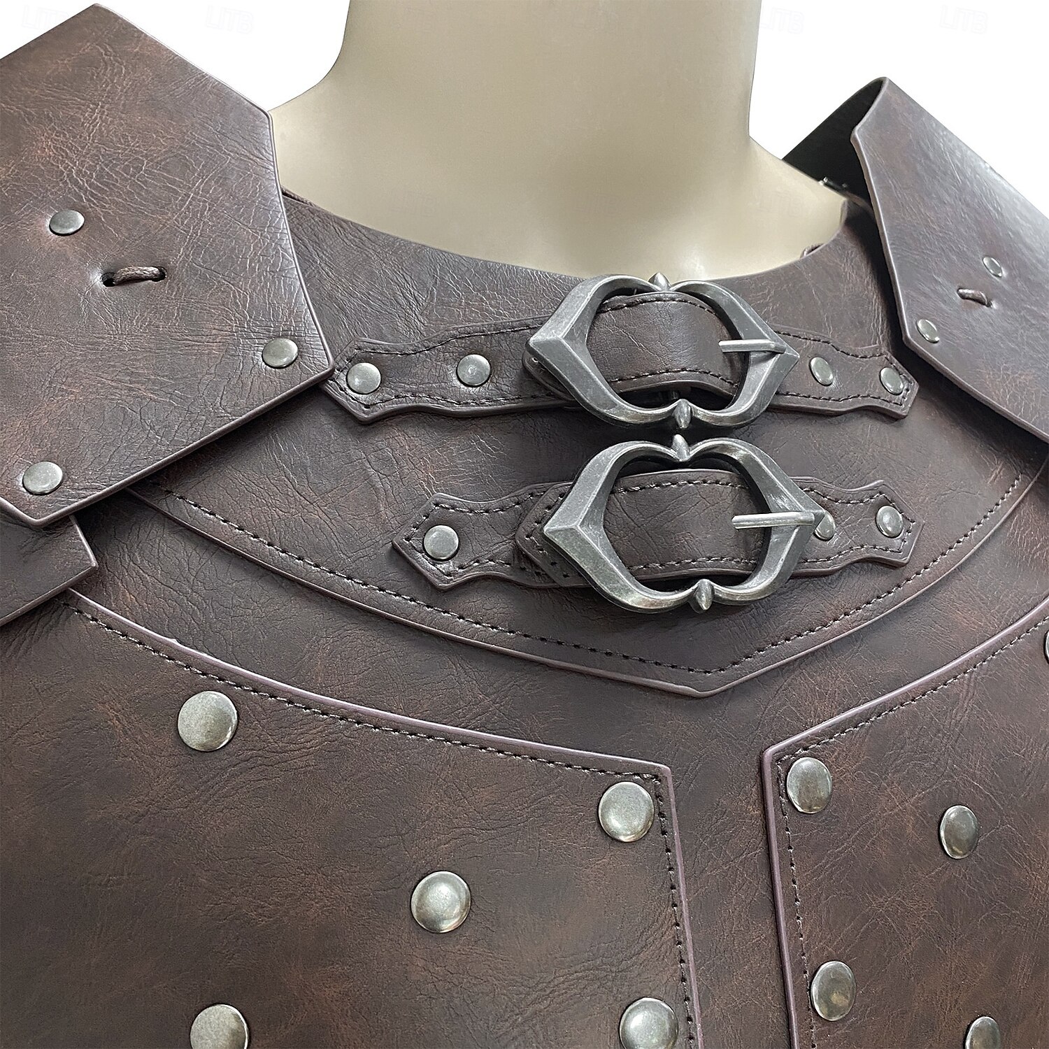Retro Středověké Renesanční Zbraně a výzbroj Pirát Válečník Viking Cvočky Pevná barva Maškarní kostým Pánské Viking předvečer Všech svatých Karneval Plesová maškaráda Karneval předvečer Všech svatých 2025 - $85.99 –P9