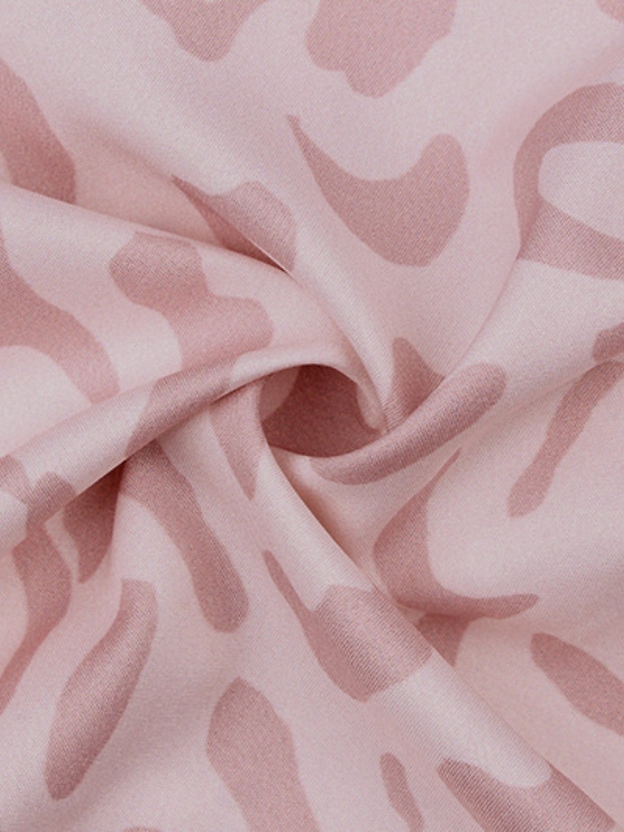 Dam Mini klänning Volangkjol Ledigt Utomhus Utekväll Lös passning Grafisk Leopard 3/4 ärm V-hals Svart Vit Rodnande Rosa Blå Sommar 2025 - $31.99 –P10
