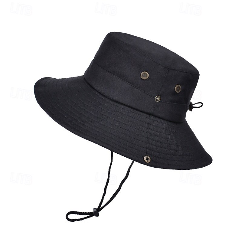 Outdoor Sun Hat Men's Hiking Hat Large Brimmed Breathable Hat Men's Sun Hat Sun Hat Fisherman Hat 2025 - $16.49 –P6