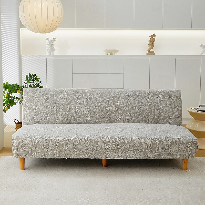 țesătură jacquard husă canapea extensibilă fără brațe huse canapea protector elastic husă bancă 2025 - $33.99 –P7