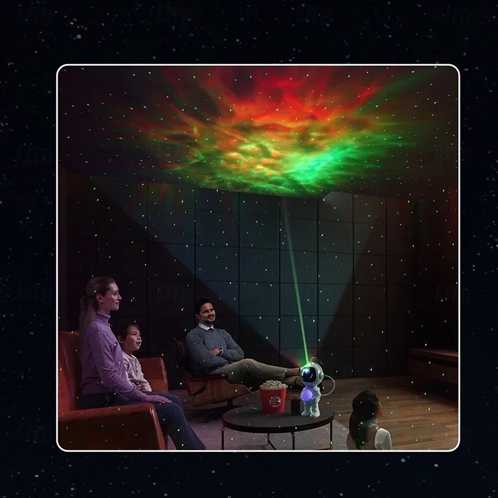Galaxy Star Astronaut Projector LED Night Light Nebula Ceiling Lamp for Bedroom Decoration & Kids Gift 2025 - $63.99 –P15