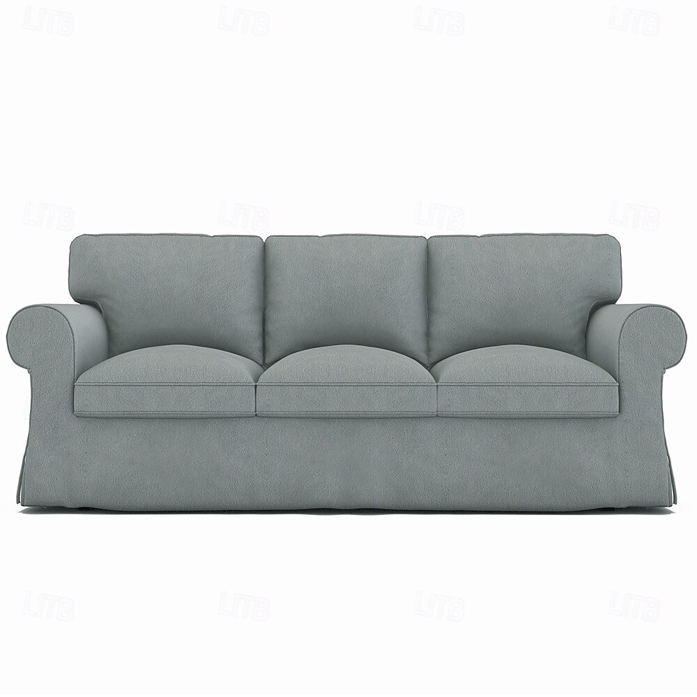 غطاء أريكة مقاوم للماء بلون سادة وأغطية مبطنة للحيوانات الأليفة 2025 - $148.99 –P12