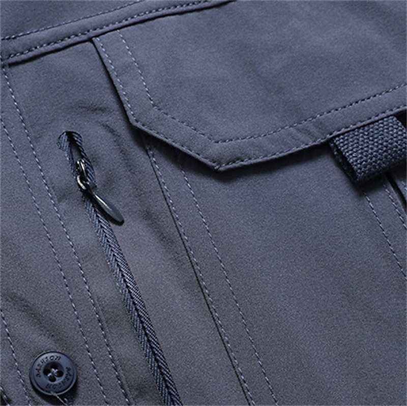 Per uomo Camicia Camicia Estiva Camicia casual Camicia con Bottoni Camicia cargo Nero Blu Verde Kaki Verde militare Manica Corta Semplice Colletto a Camicia Vacanza Camicia hawaiana Tasca del 2025 a $43.99 –P6