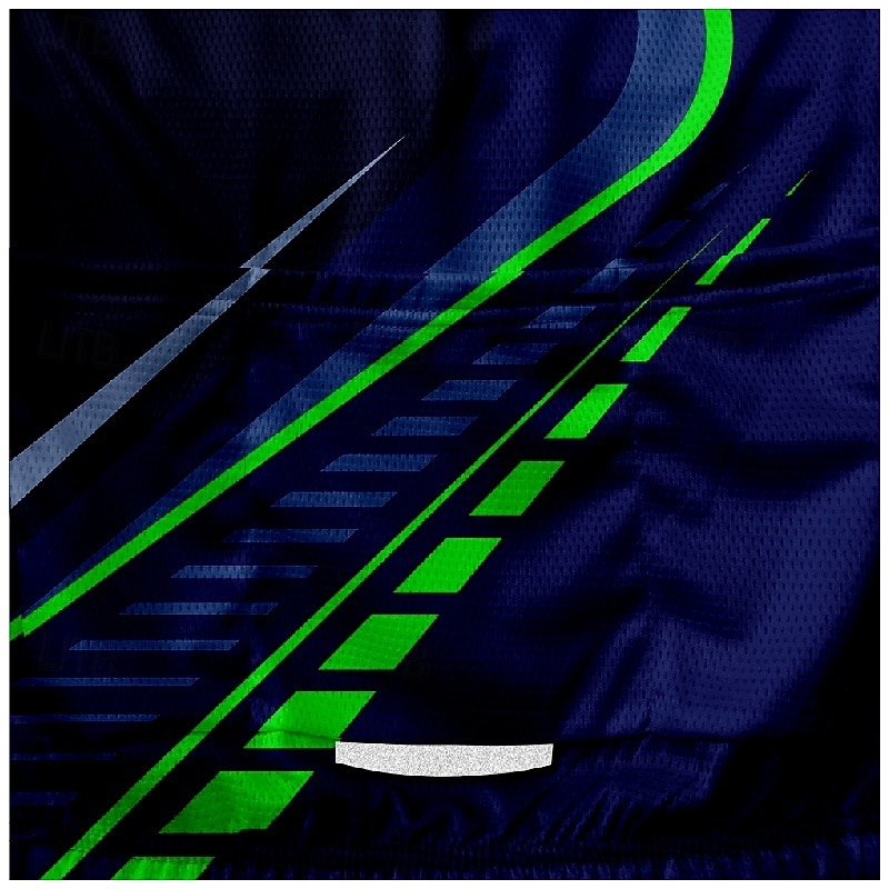 Homme Maillot de cyclisme Géométrique Manche Courte Cyclisme T-shirt Maillot avec 3 poches arrière VTT Vélo tout terrain Séchage Rapide Design Anatomique Évacuation de l'Humidité Respirant Des sports de 2025 ? $25.99 –P3