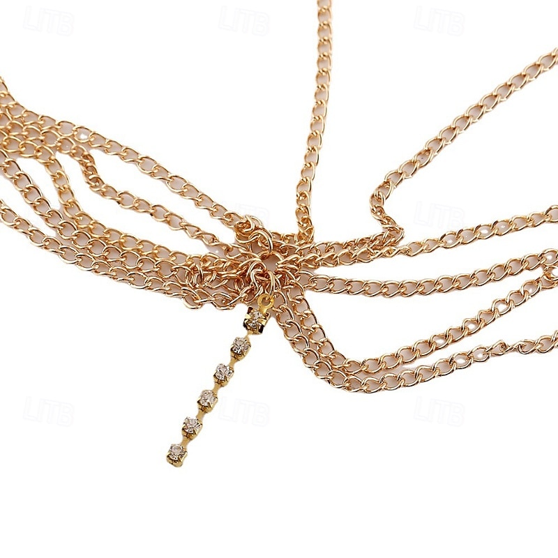 1 pezzo Per donna Fasce Set di accessori per capelli Per Ferie Retrò Lega Oro del 2026 a $12.99 –P3