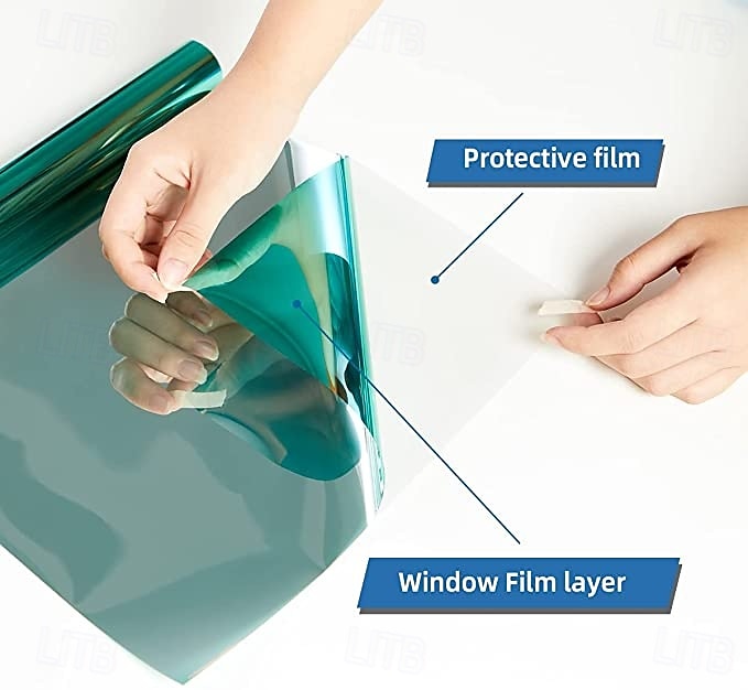 Window Film, Privacy Glass Sticker for Heat Insulation, Anti-Peeping Sunshade, UV Protection for Balcony and Home 2025 - $7.99 –P1