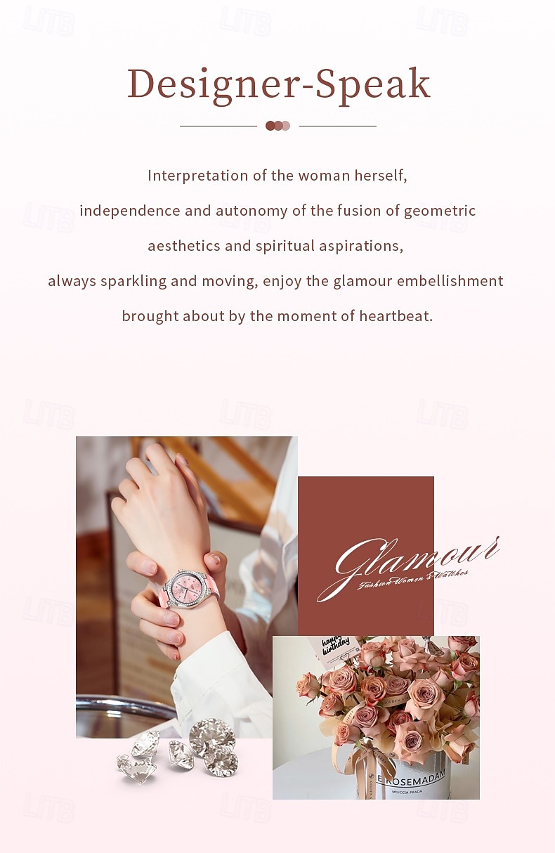 OLEVS 5606 Mother's Day Gift for Women's Watch Luxury Original Quartz Watch Waterproof Luminous Diamond Watch Fashion Elegant 2026 - $31.99 –P2