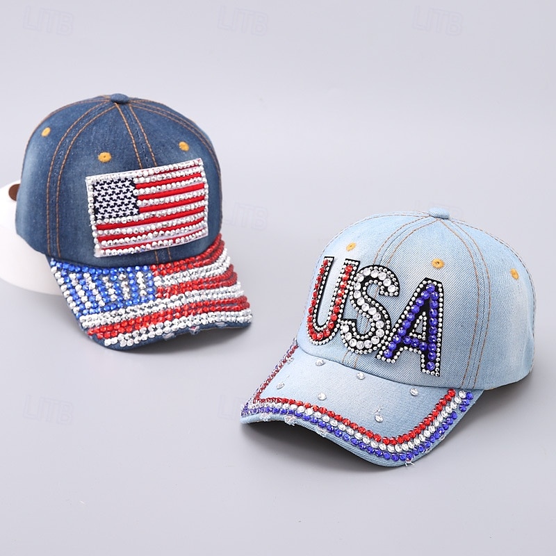 250th Anniversary USA Hat USA Flag Casual Adults' Men's Women's Semiquincentennial Masquerade Independence Day / the Fourth of July Casual Festival Dress Up 2026 - $22.54 –P4