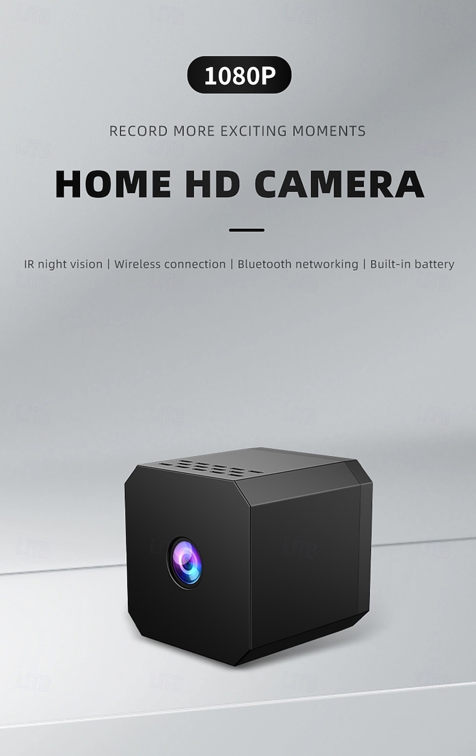 F1 WiFi HD Night Vision Home Camera Wireless Intelligent Security & Sports Cam for Indoor Monitoring 2025 - $25.99 –P1