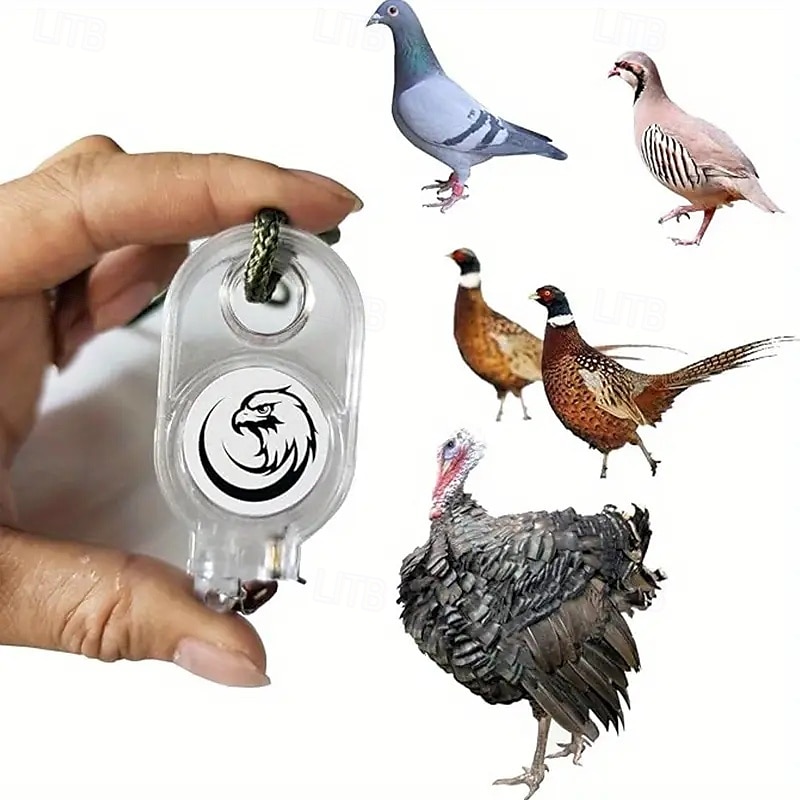 1 llavero de caza multifuncional para una rápida colocación de trampas con hebilla de fácil extracción - material pe duradero blanco transparente adecuado para atrapar pollos, patos y gansos. 2025 - $16.99 –P1